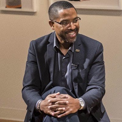 Photo courtesy of Corey D.B. Walker?s Twitter page
