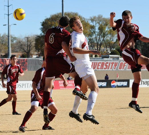 Despite beating Denver in their season finale and finishing the season at 11-6-2, Chris Wright, right, and the UNM men's soccer team didn't make the NCAA Tournament. The Lobos posted their worst record since 2003-04.