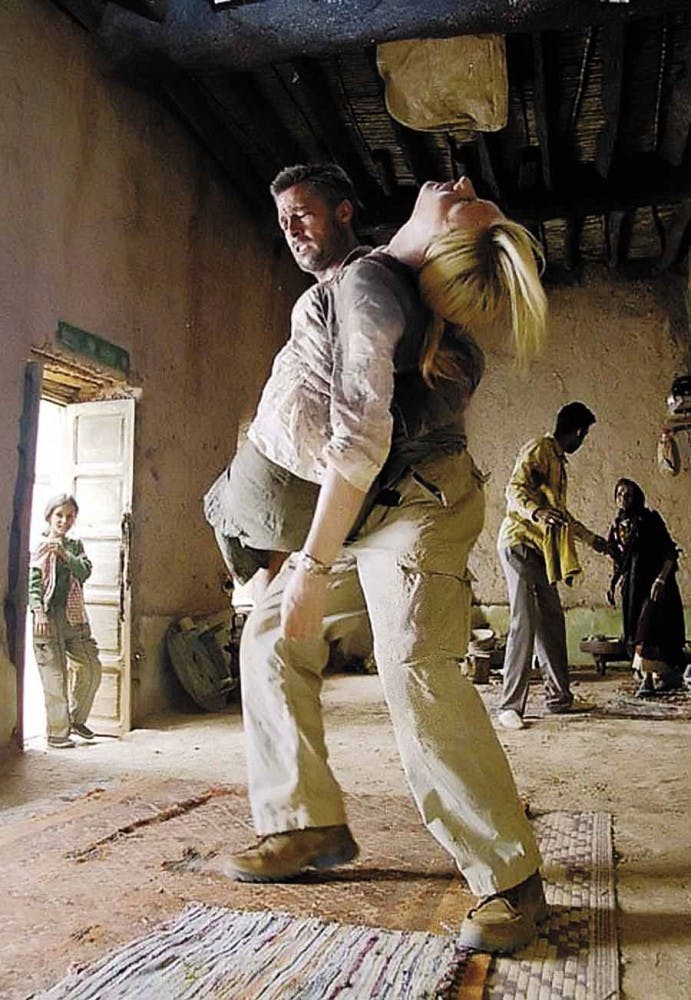 Brad Pitt and Cate Blanchett in "Babel"