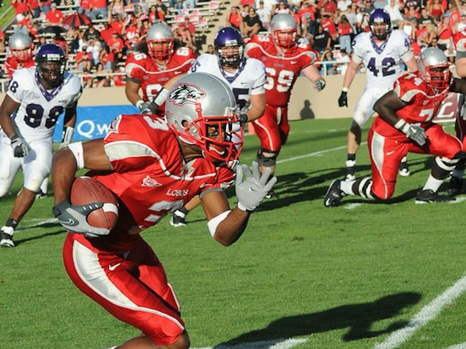 UNM comes into Saturday's match against Arizona winless. The Lobos will need to put some points on the board - the Wildcats are third in the nation in scoring offense, averaging 55.5 points per game.