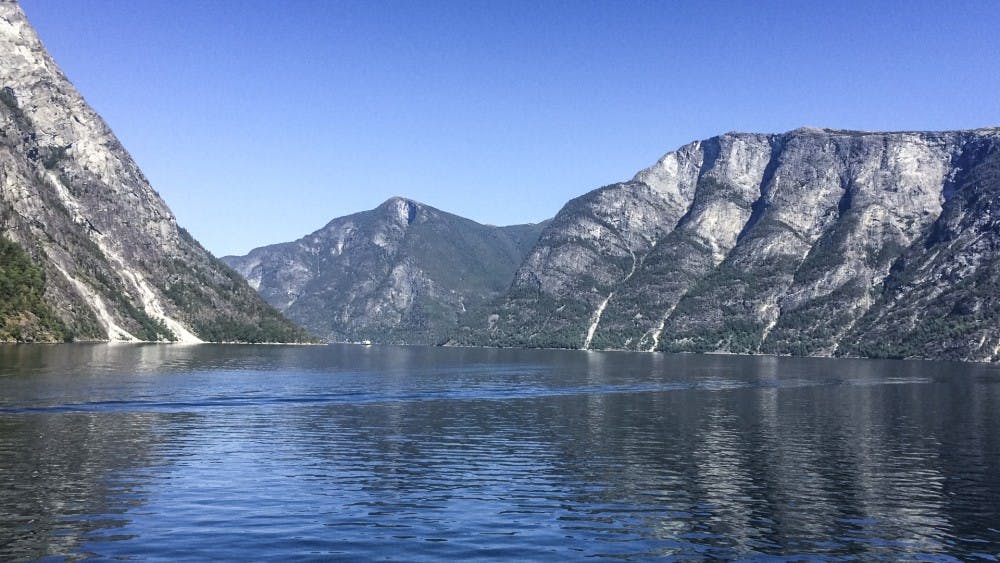Norway fjord, Sognefjord.