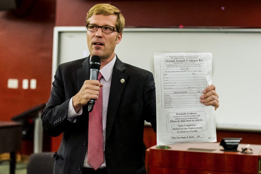 Timothy Keller explains to the audience the details of a Sexual 