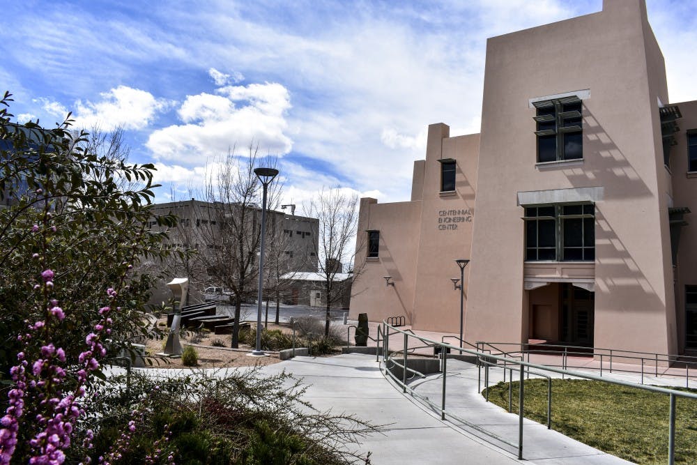 Centennial Engineering Center on UNM’s Main Campus on March 25, 2018