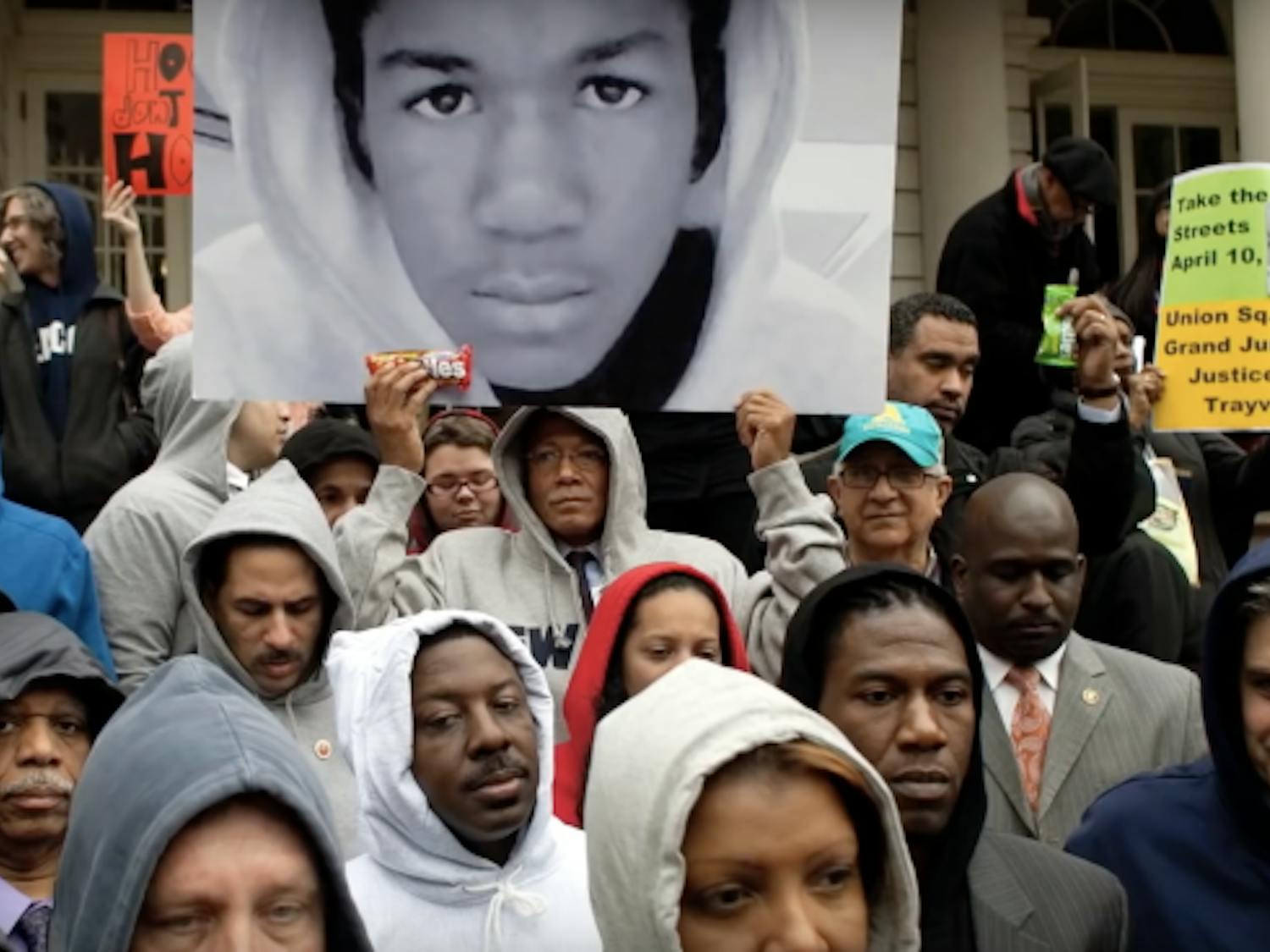 Photo courtesy of "Rest in Power: The Trayvon Martin Story."
