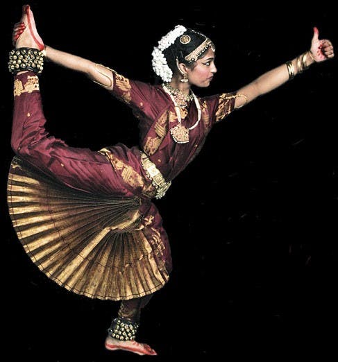 Anita Rao of Kalakriti Dance Group poses to symbolize Lord Shiva, the god of dance. The group will perform Saturday at Rodey Theater.