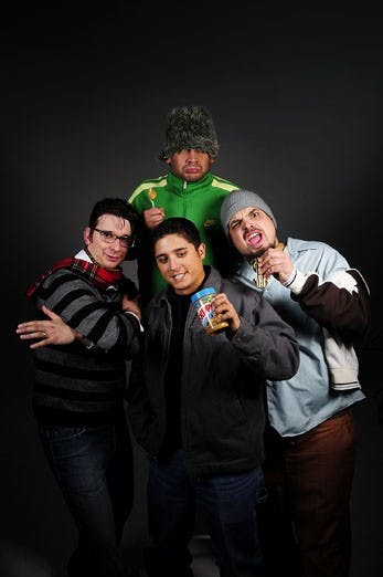 The band Peanut Butter Johnson will play at the annual Funky Sweater Get Down on Friday.  