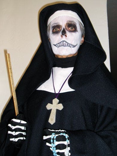 Sister Mary Abomination is part of "The 49 Sins," which will run through Sunday at the North Fourth Art Center. 