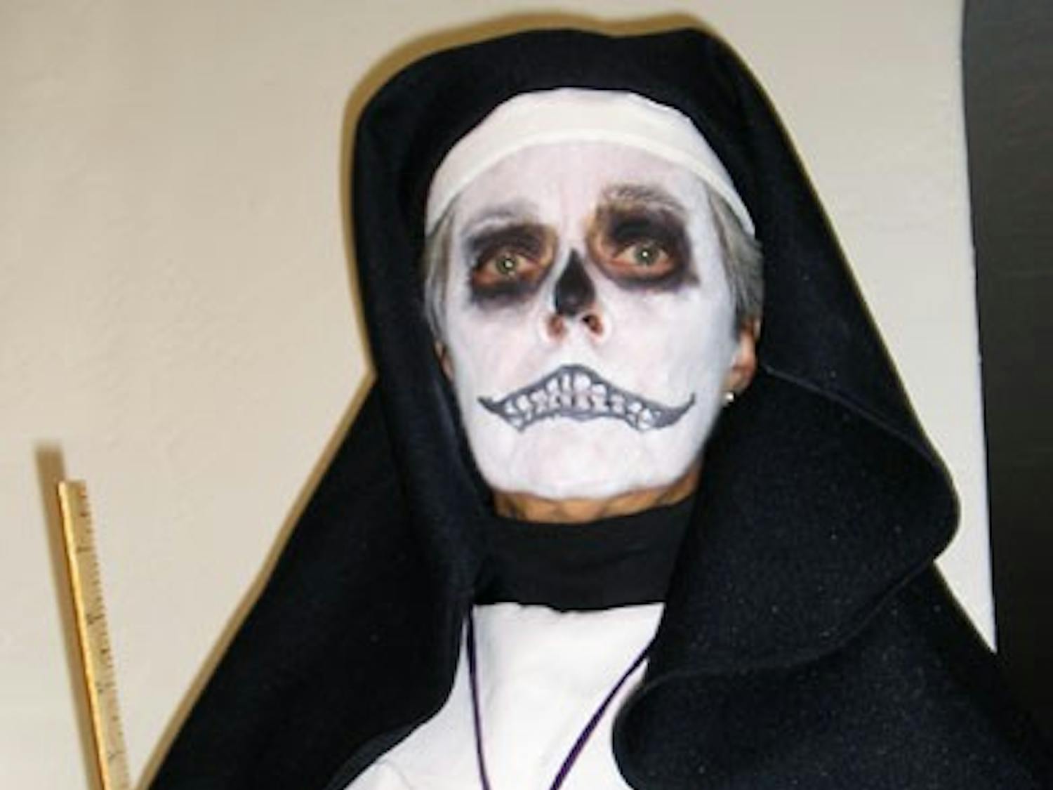 Sister Mary Abomination is part of "The 49 Sins," which will run through Sunday at the North Fourth Art Center.