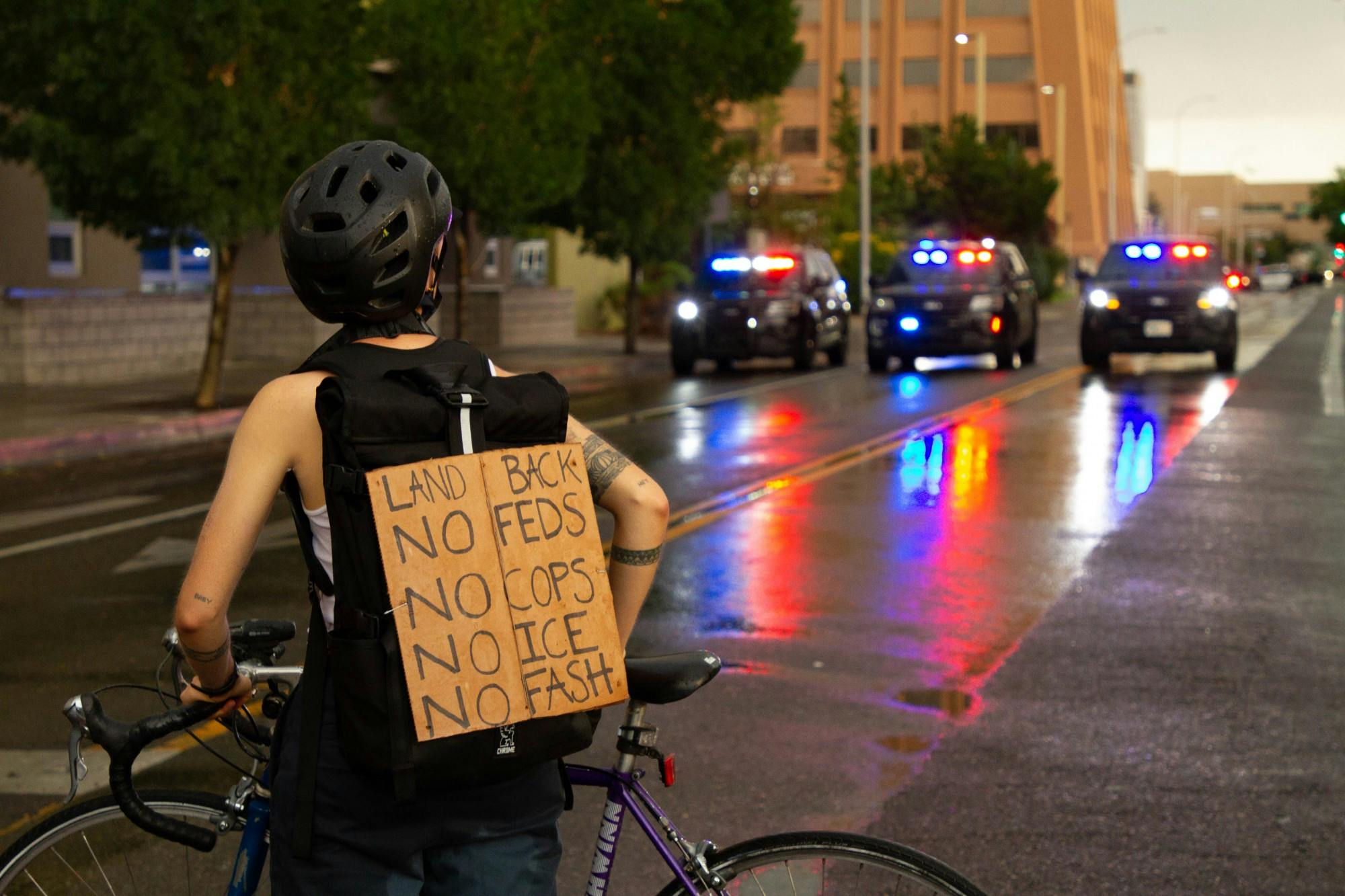 Red Nation Anti-Fed Protest