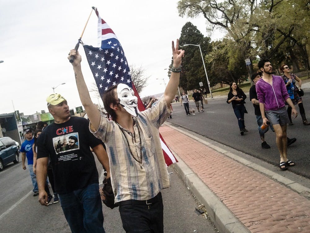 Second protest against Albuquerque Police Department