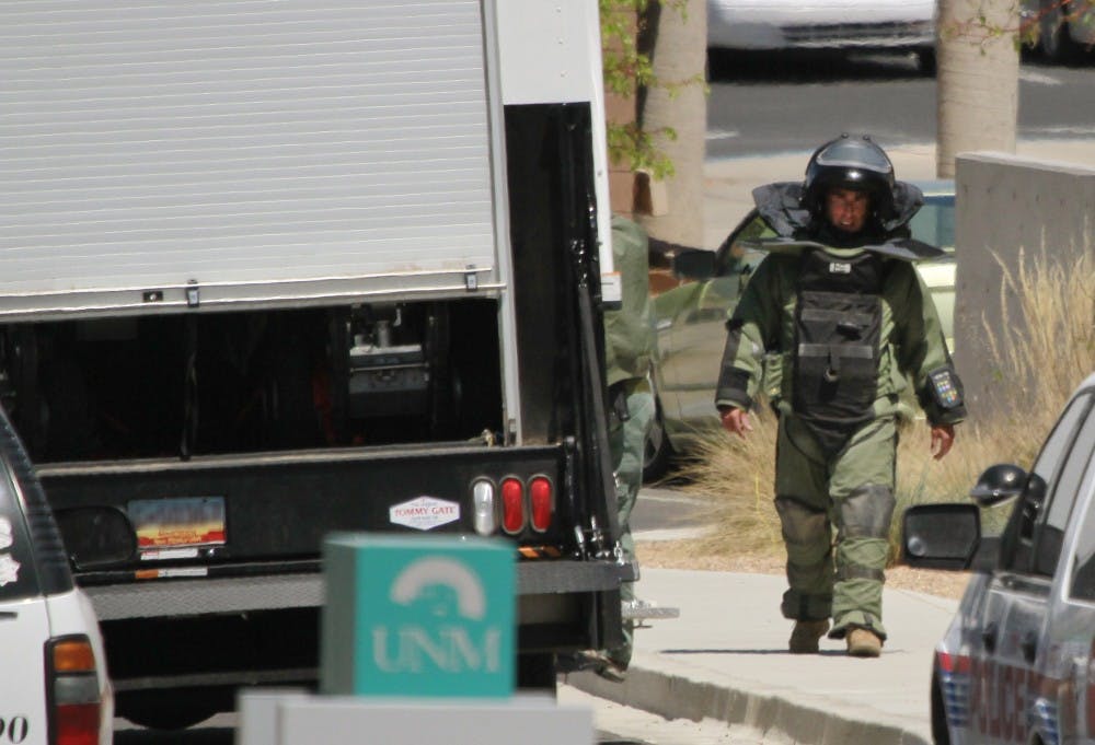Suspicious package at UNM dental clinic proves to be benign