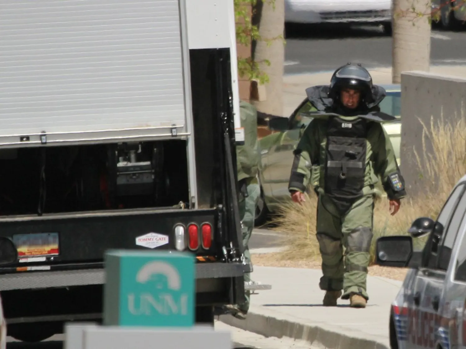 Suspicious package at UNM dental clinic proves to be benign