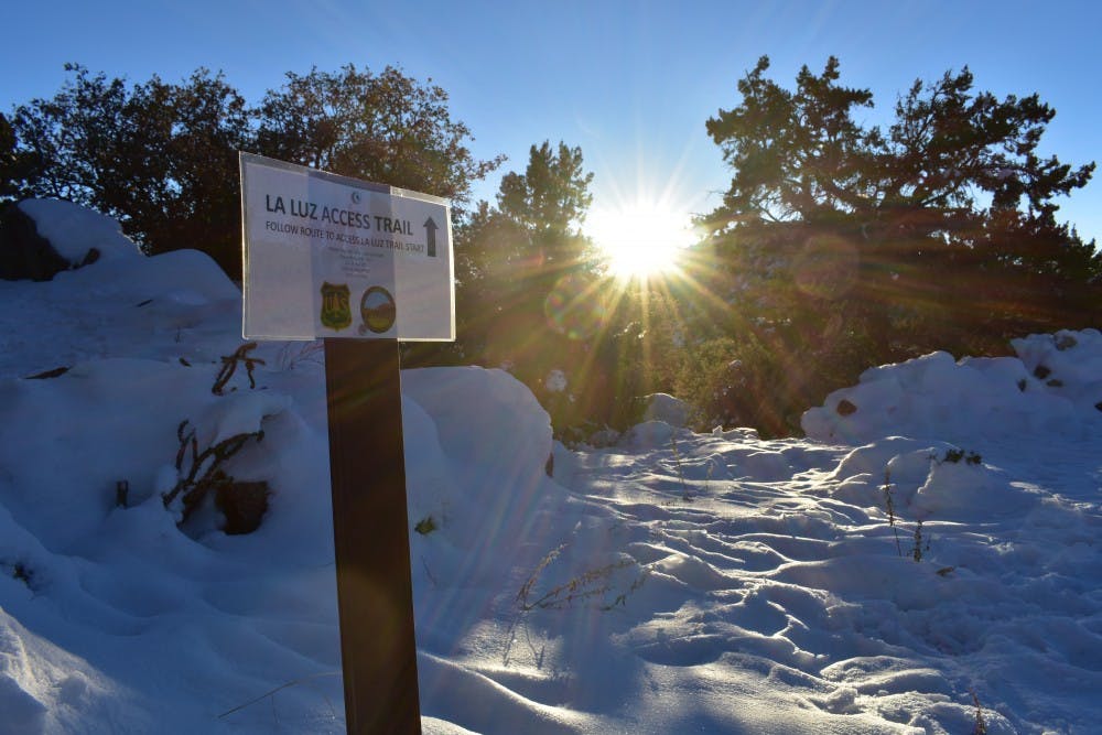 Snow on the La Luz Trail