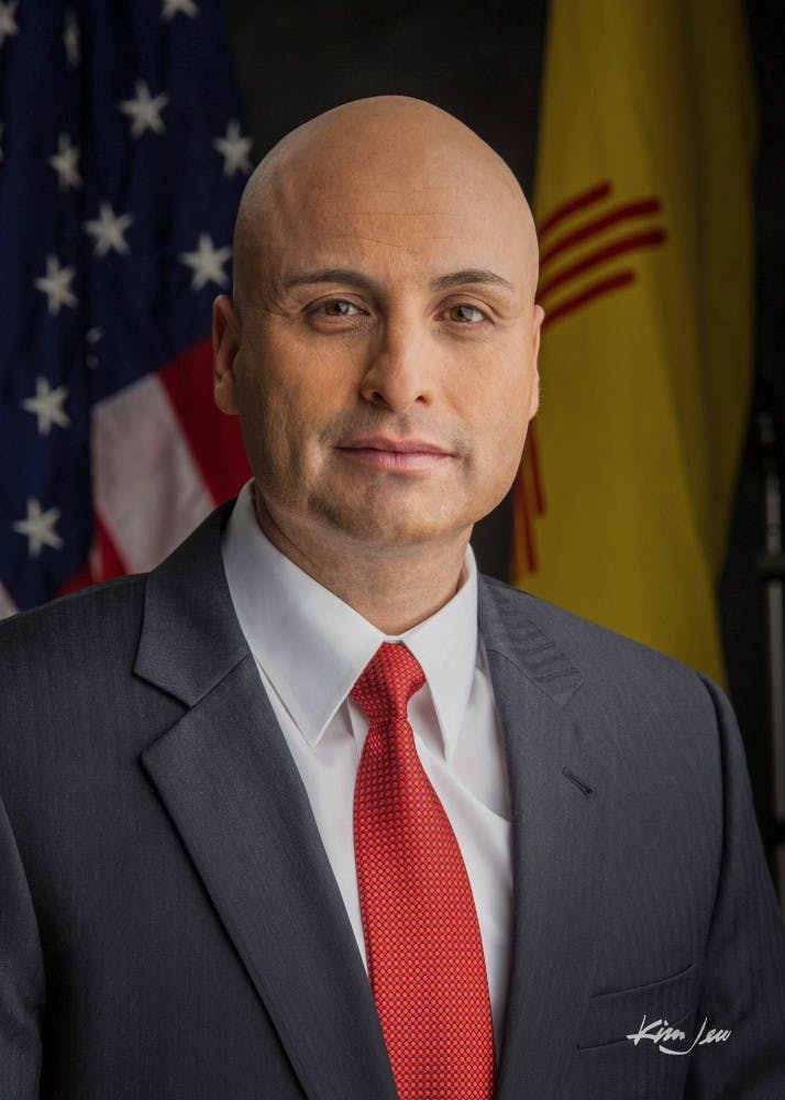 Hector Balderas Portrait