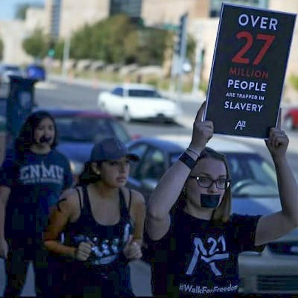 Photo courtesy of Albuquerque’s Walk for Freedom website.