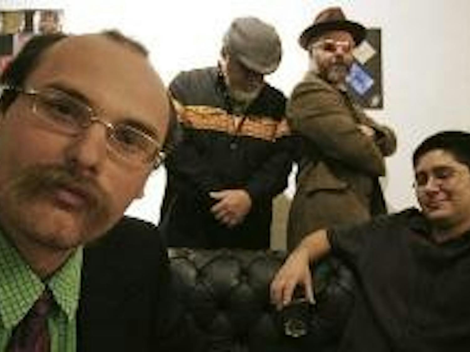 Zoltan Orkestar from left to right: Zoltan Székely, Hector Pena, John Keith, and Roman Garcia.