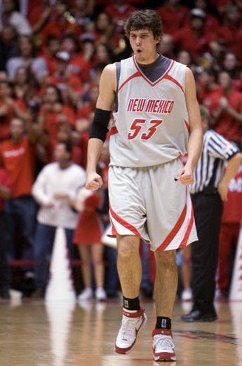 Forward Daniel Faris looks forward to filling in for J.R. Giddens and helping some of the young recruits blossom at UNM.  