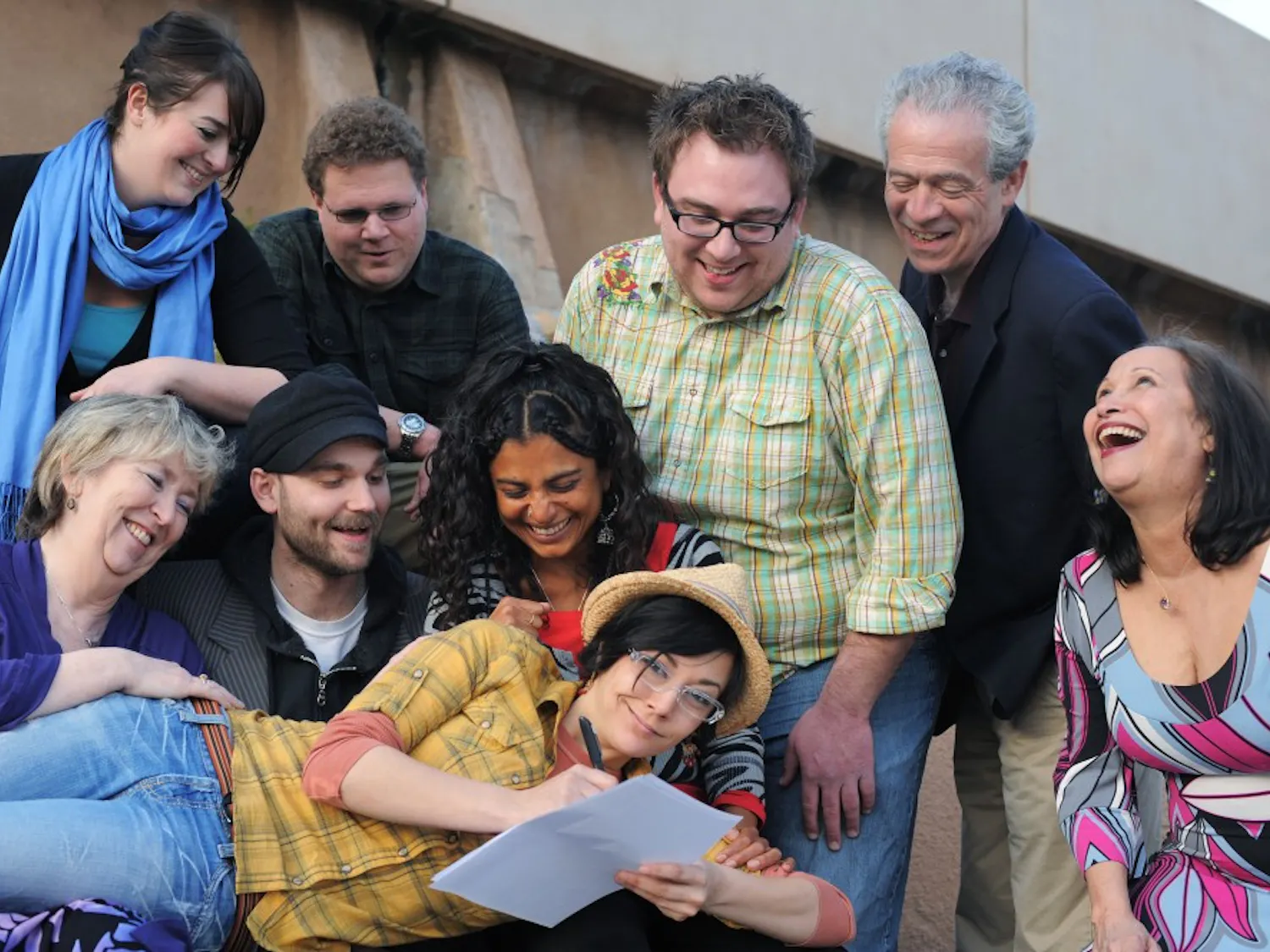 Students Joshlyn Marino, left, Britney Stone, middle, and
Olivia Hawkins get some clothes ready to donate to their clothing
swap, which will be held this Friday on the 3rd floor of the SUB.
They are hosting the event to promote sustainable fashion for a Communication
& Journalism class.