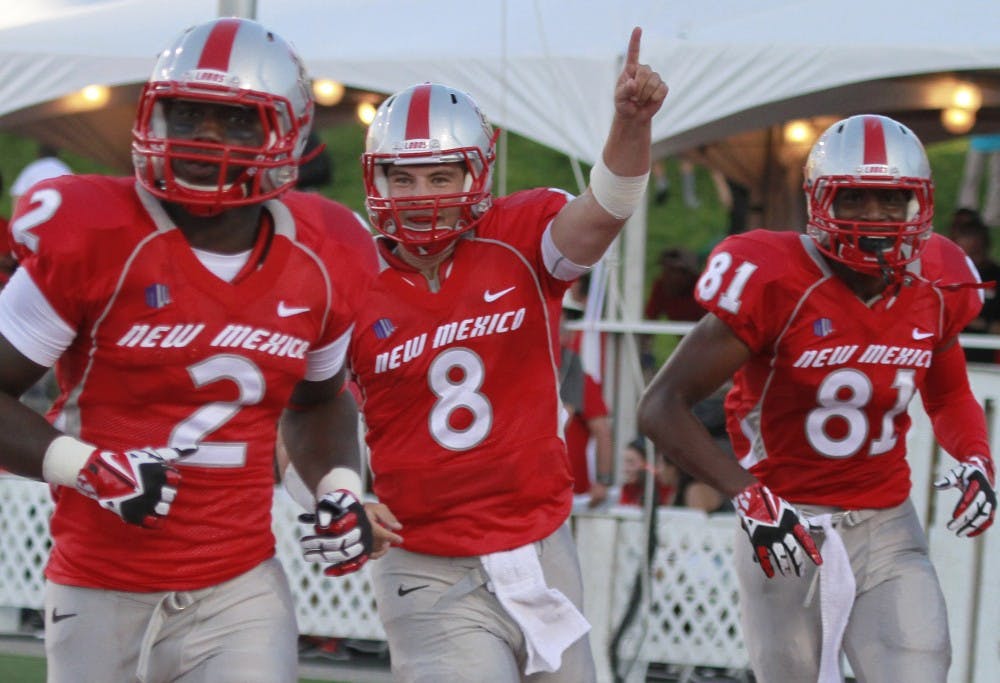 Running Back Crusoe Gongbay and Quarterback Cole Gatusche exalt Wide Receiver Bundy Marquis for his touchdown caught in the inzone just moments ago.