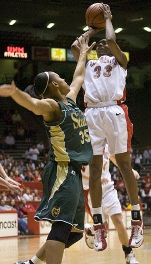 Dionne Marsh became the top scorer in UNM women's basketball history after sinking 26 points against Colorado State on Saturday.