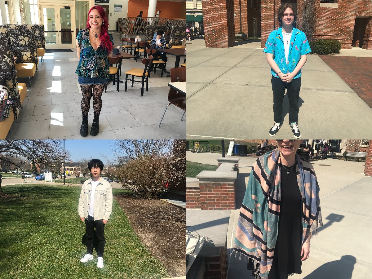 Students and faculty are dressing up for the spring season.