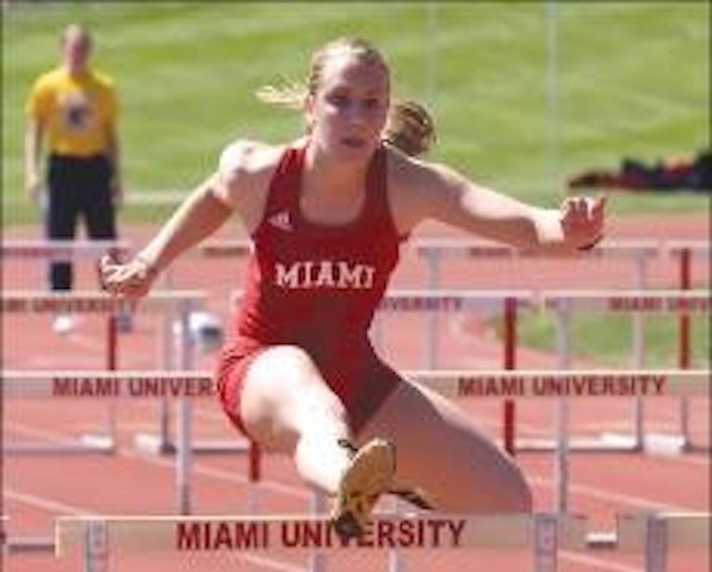 The Drake Relays will feature runners like Amanda Mirochna, who broke a record in the All-Ohio Championship. (Michael Griggs)