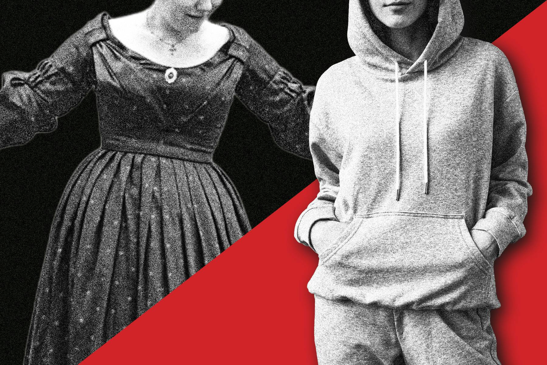 Fashion has evolved over the past 200 years, from sophisticated to casual.