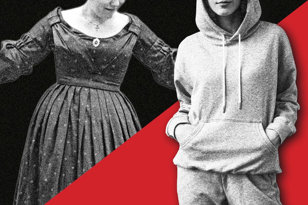 Fashion has evolved over the past 200 years, from sophisticated to casual.