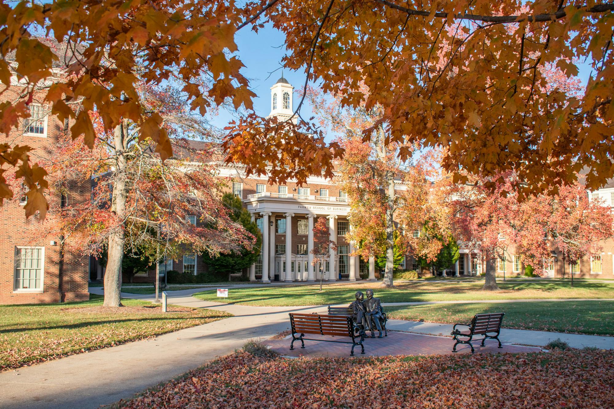 First-year student Aubrey quickly develops a crush on a student in her business class.