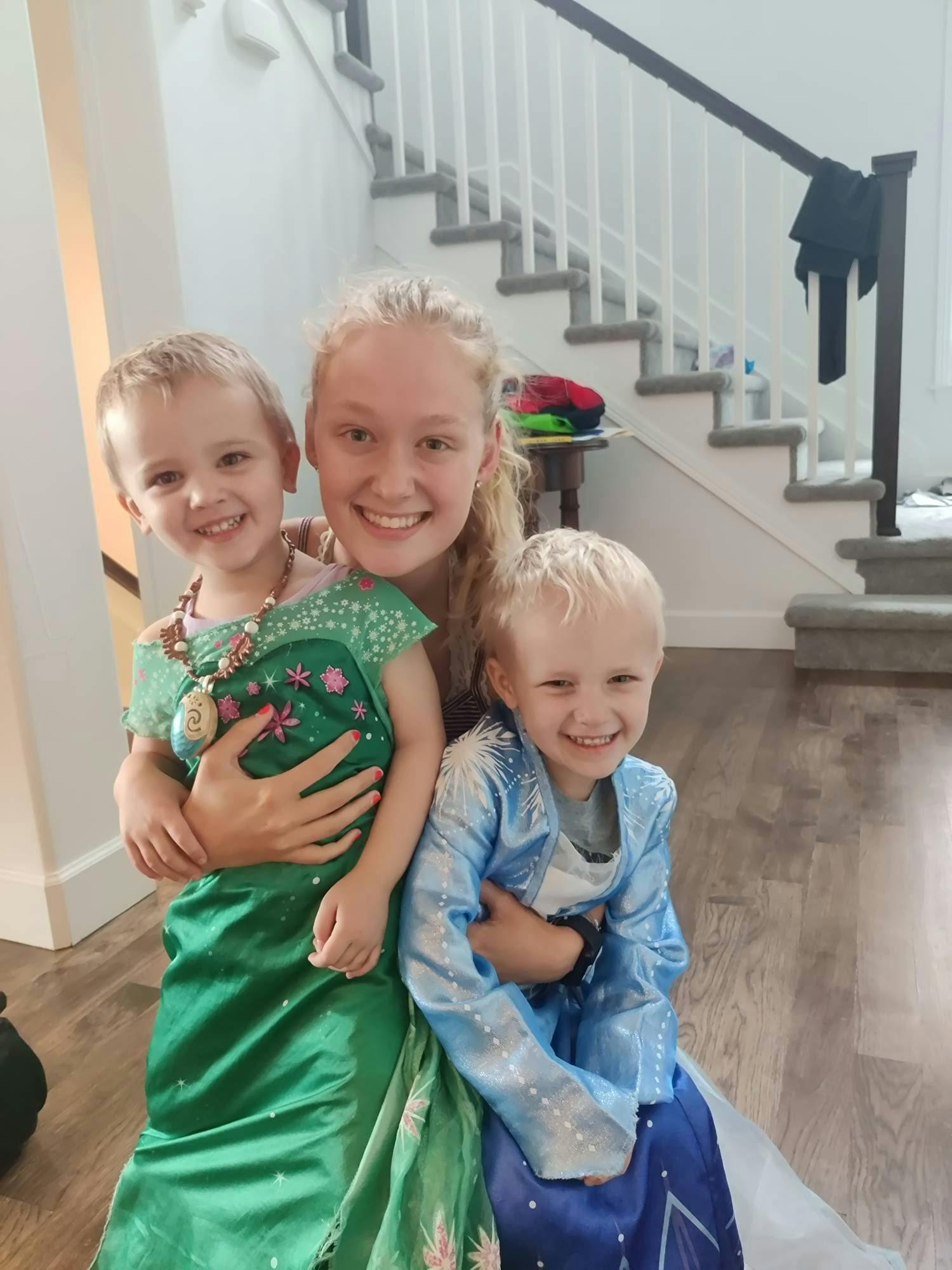 Anna Lindstrom is a college student by day and a full-time nanny on the weekends.