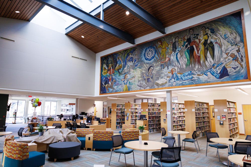 The Oxford Lane Library is in close proximity to campus.