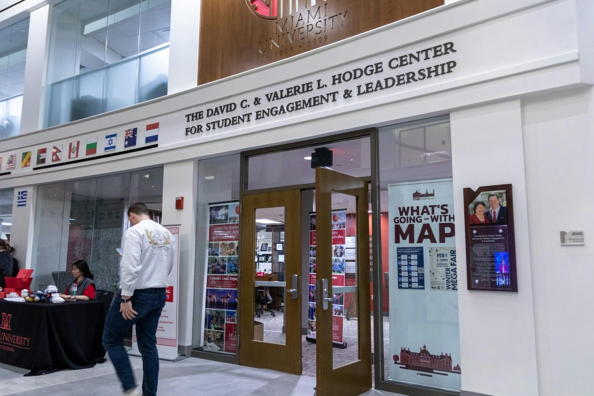 The Center for Student Engagement Activities and Leadership houses the Cliff Alexander Office, which governs fraternities and sororities at Miami.