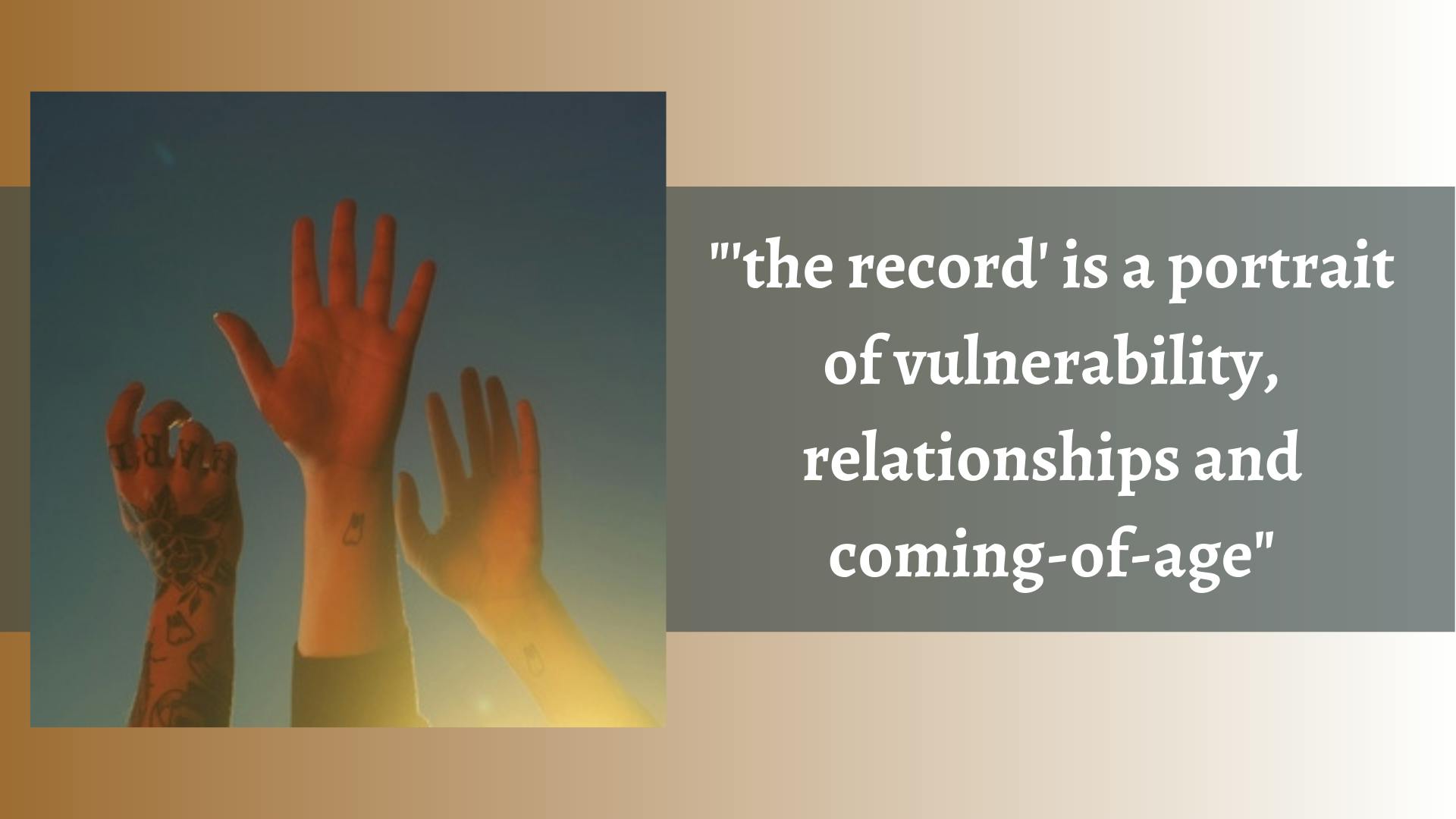 The debut album from alternative supergroup boygenius, "the record," is, "a portrait of vulnerability, relationships and coming-of-age," according to Staff Writer Chloe Southard.
