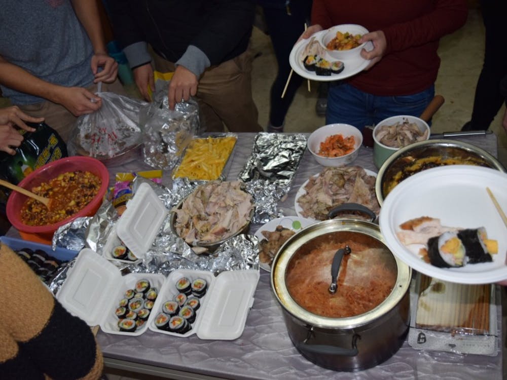 A Thanksgiving to remember -- thousands of miles from home. | Photo by Angela Day