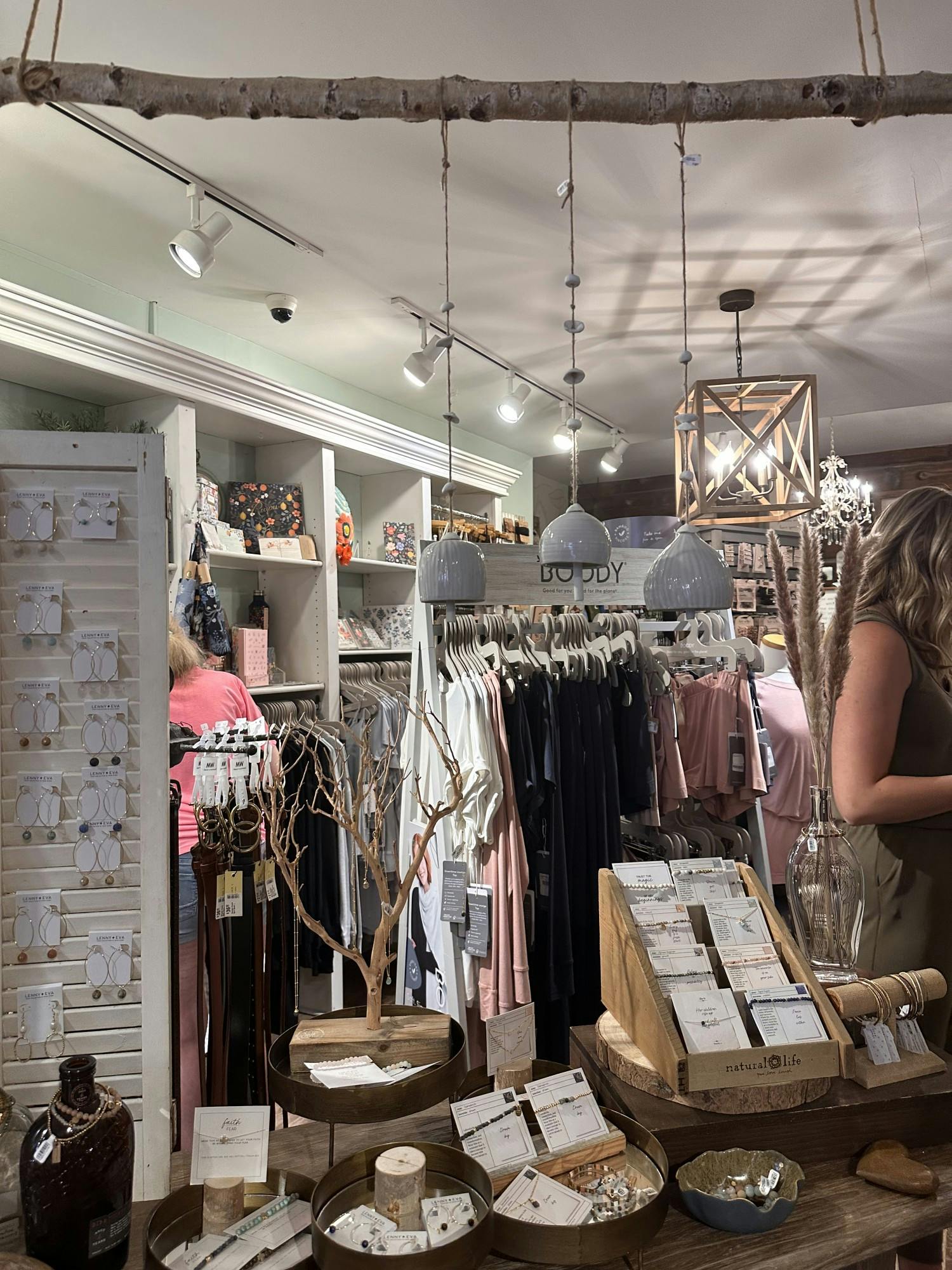 The inside of The Apple Tree.