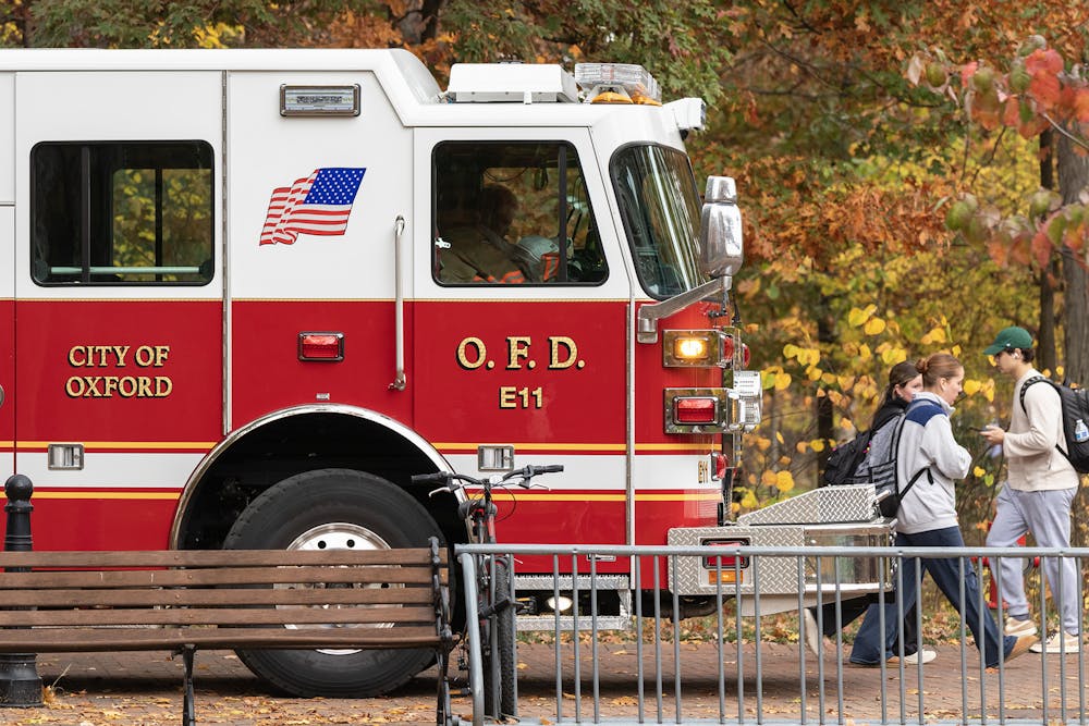 Oxford Fire Department continuously responds to calls on Miami&#x27;s campus, which a large factor contributing to their building financial deficit. ﻿