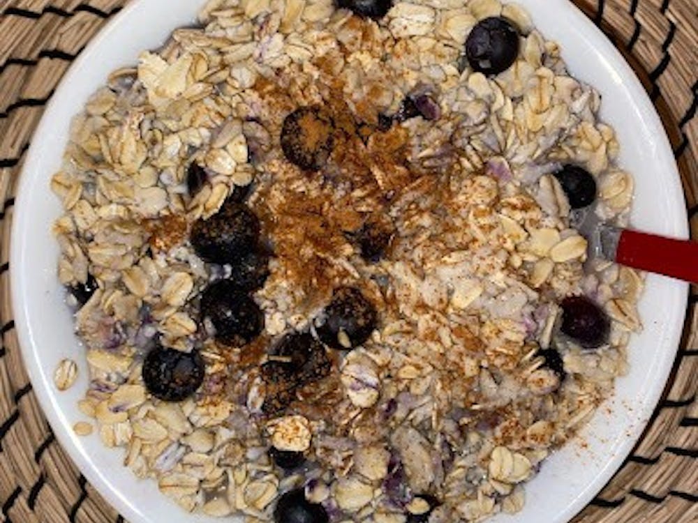 Junior speech pathology & audiology major Fiona Halloran's oatmeal recipe is hard to beat!