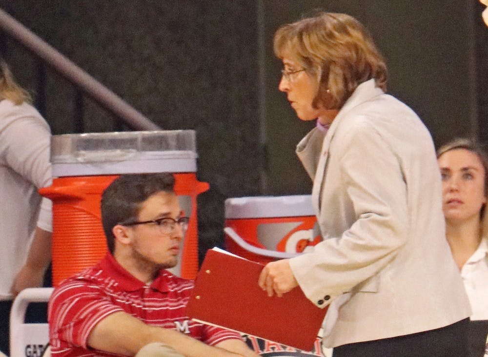 Carolyn Condit is the winningest head coach in Miami University history for any sport.