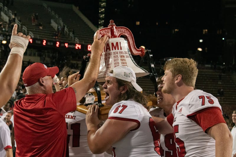 Miami-Ohio defeats Cincinnati 31-24 in OT, breaking a 16-game