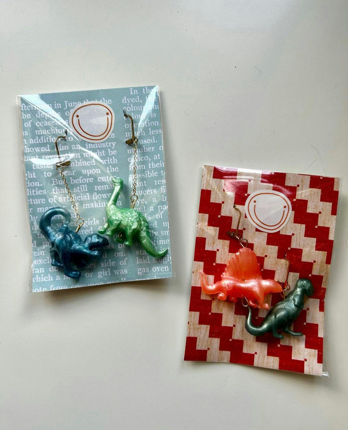 Well Being Apparel sells jewelry in cute bags.