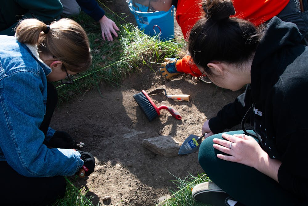 <p>Along with the classroom content, students in the minor value the friendships they have made from the hands-on experience of digging.</p>