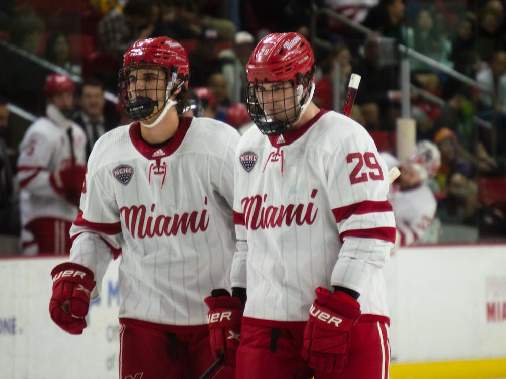 Miami University hockey won&#x27;t mandate neck guards for players, but the staff has provided them to players and encourages their use.