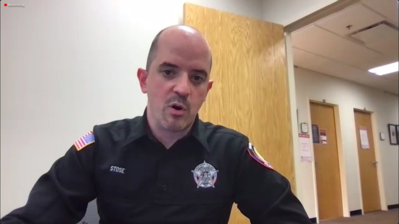 Abel Stose, the Chief of Police for the Miami Tribe of Oklahoma, hosted a virtual lecture about the history of the Miami Tribe and problems police officers are facing today.
