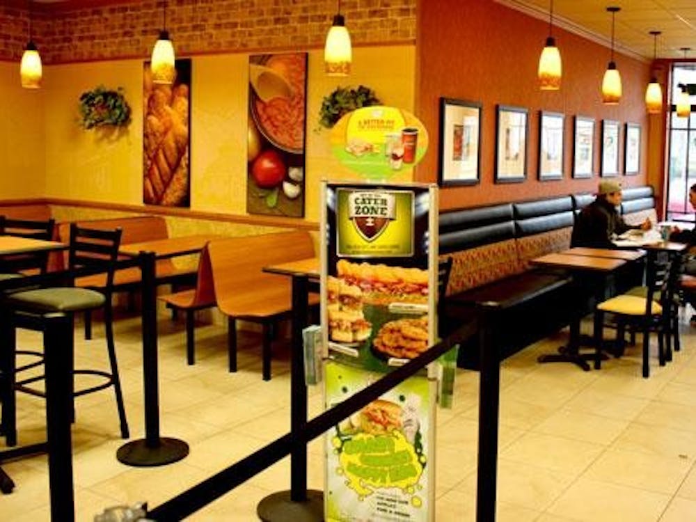 Renovations to the Subway uptown provides a fresh look to the dining establishment for Oxford residents. 
