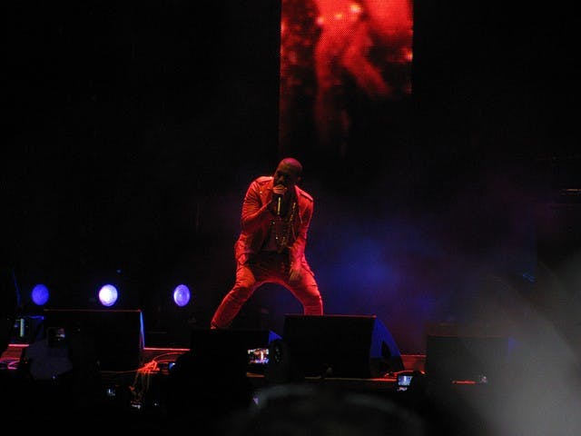 Kanye West in concert | Image via Creative Commons