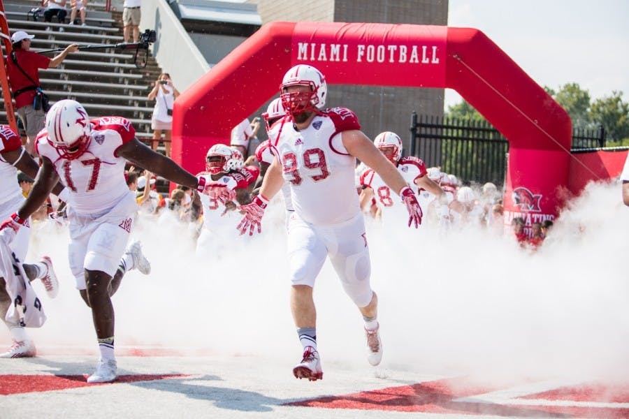 The Redhawks hosted Presbyterian as their season opener and dominated the second they marched on the field.