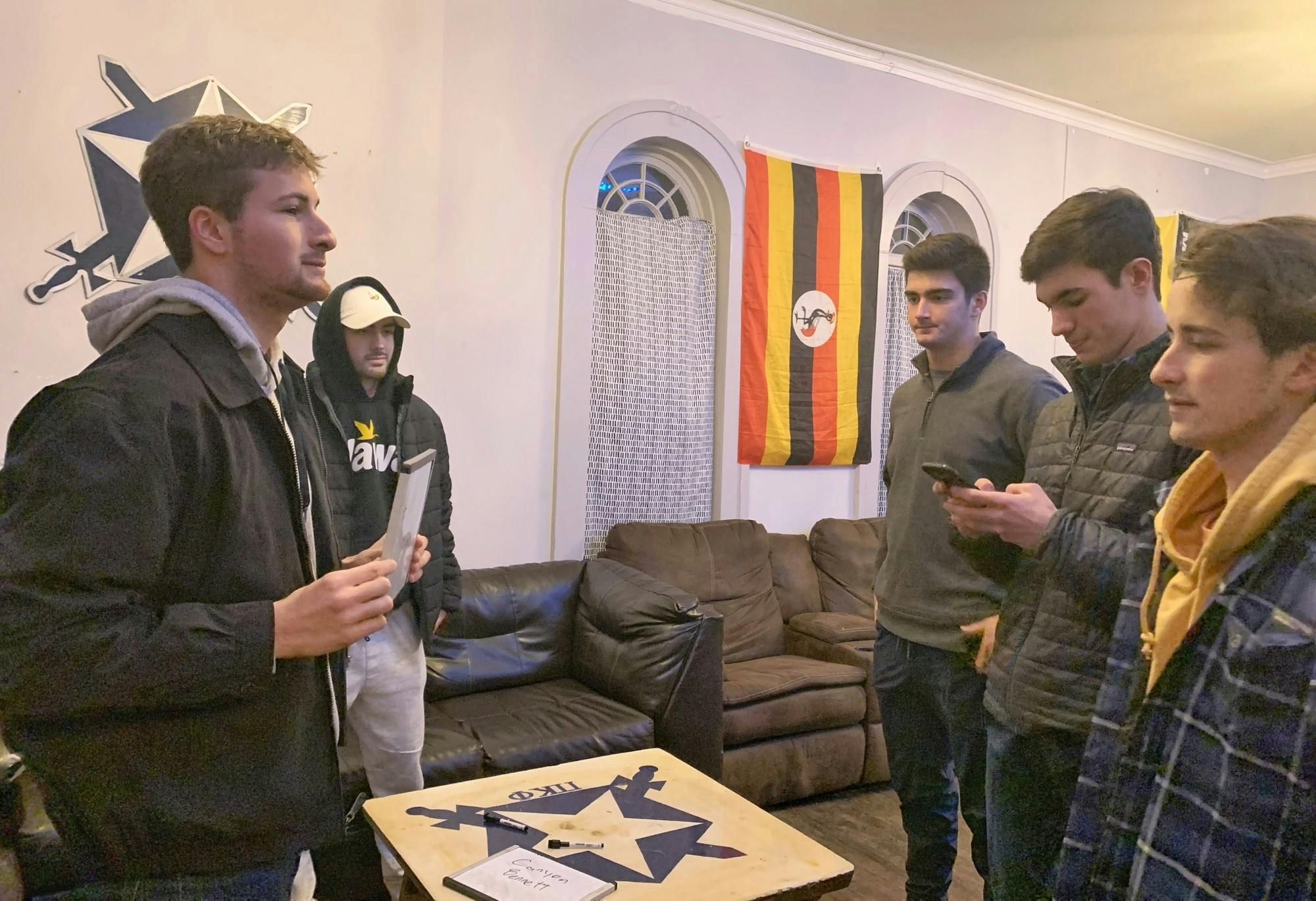 Fraternity potential new members say they aren&#x27;t concerned about hazing.