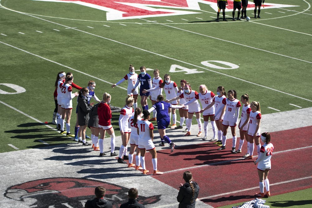 <p>Miami soccer is hoping for a breakout season after finishing fifth in the Mid-American Conference last season</p>