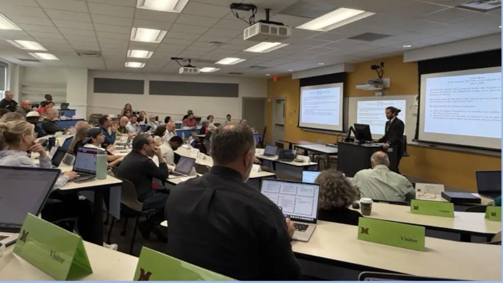 University Senate holds their last meeting of the semester.