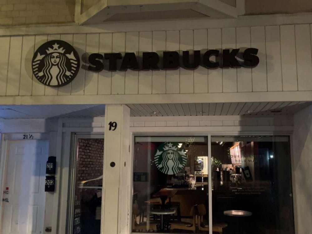 The Starbucks location on High Street closes at 8 p.m. and remains closed until 5:30 a.m. during the week.